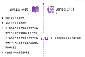 插骚非评估类项目发展历程